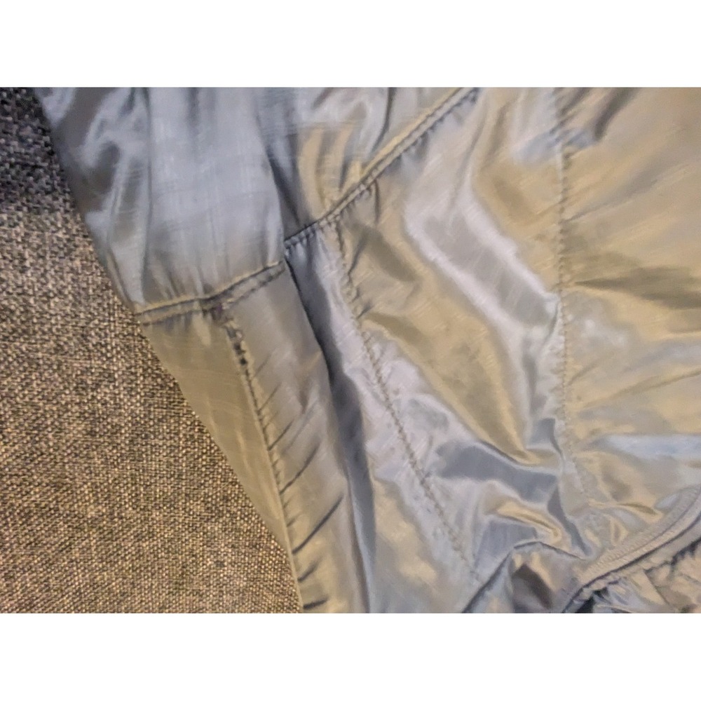 Columbia Omni-Heat Insulated Quilted Jacket Women's Large Silver Parka Coat - Picture 10 of 11